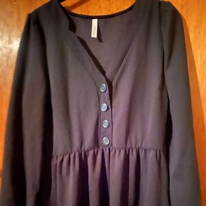 Wednesday Addams inspired vintage dress